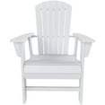 thumbnail image 6 of Portside 5-Piece Square Table and Seashell Adirondack Chair Dining Set, 6 of 9