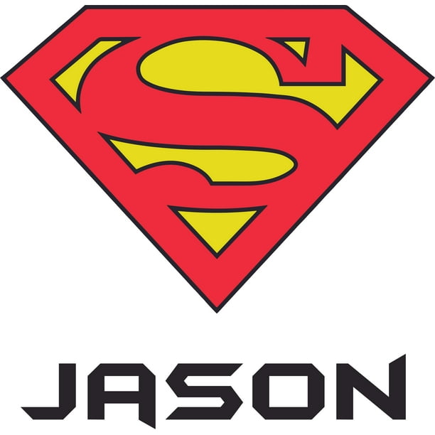 Man Of Steel Superhero Superman Customized Wall Decal ...