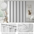 thumbnail image 2 of Bathroom Accessories Set - 22PCS Bathroom Set with Shower Curtain, Trash Can, Toilet Brush Holder Set & Soap Dispenser – Stylish & Functional Bath Decor for Home, Apartment, White, 2 of 18