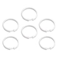 thumbnail image 2 of MasteelfCA 36 Pcs Crochets de Rideau de Douche Ronds Anneaux de Douche pour Rideau, 2 of 7