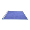 thumbnail image 2 of Ahgly Company Machine Washable Indoor Rectangle Oriental Blue Industrial Area Rugs, 2' x 5', 2 of 4
