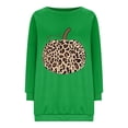 thumbnail image 4 of 2023 Chandail à Capuchon Surdimensionné pour Femmes Mode Décontractée Manches Longues Col Rond Imprimé Chandail en Molleton Dames Hauts Blouse Costumes Halloween/noël 50 % de Rabais Liquidation, 4 of 4