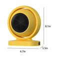 thumbnail image 3 of HHGBAD Heater Fan, PTC Space Heater, Energy Efficient, Quiet Heating, Oscillating Design for Home Office, Overheat Protection, Perfect for Small Rooms, 3 of 6