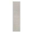 thumbnail image 3 of Unique Loom Outdoor Trellis Collection Area Rug - Kafes (2' x 8' Runner Gray/Ivory), 3 of 7