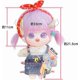 thumbnail image 4 of 20cm Plush Doll Purple Girl Naked Humanoid Stuffed Body no Attribute 8" Normal Body Wearable Clothing Dress Up Gifts (a-23-without Skeleton), 4 of 4