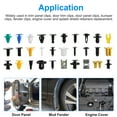 thumbnail image 2 of 500Packs Bumper Fastener Rivets 30 Kinds Bumper Push Clips Fender Replacement Universally Fit for Honda Toyota Car Panel Skirt Shield Retainer, 2 of 5