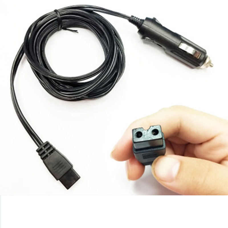 Vingtank 2m Mini Fridge Cable Plug DC 12V Car Spare Cooler 2 Pin