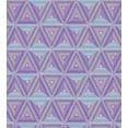 thumbnail image 3 of Abstract Duvet Cover Sets, Geometric Shapes in Neon Colors Mosaic Patterns Triangular Dimensions, Bedding Set 2 Duvet Covers & 4 Pillowcases, 2 Pack Cal King Size, Lavender Pale Sky Blue, by Ambesonne, 3 of 3