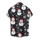thumbnail image 5 of Blusa y camisa de manga corta con cuello vuelto para hombre, blusa informal de moda con cuello vuelto, blusa estampada de manga corta con botones, blusa de poliéster para hombre, 5 of 6