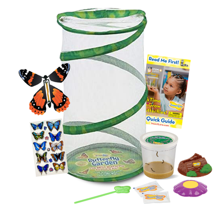 Insect Lore Mini Butterfly Garden® Gift Set With Live Caterpillars