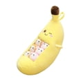 thumbnail image 1 of Muñeco de aperitivos de peluche, muñeco de Animal extraíble, novedad, decoración para habitación de niños, muñeco de peluche acurrucado para regalos, banana, 1 of 8