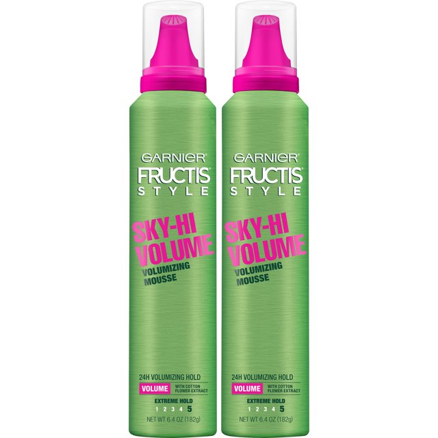 Garnier Hair Care Fructis Style Sky-Hi Volume Volumizing Mousse, 2 Count