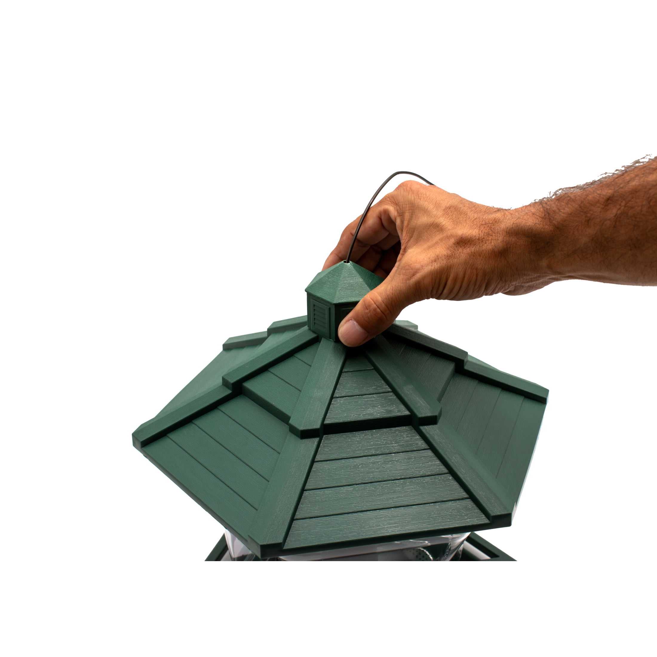 Pennington Earth Smart Recycled EcoGazebo Green Bird Feeder 6 Pounds