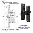 thumbnail image 2 of Tuya Door Locks Biometric Fingerprint Locker Hotel Smart Entry Home Handle App Unlock Digital Intelligent Lock ,More Secure, 2 of 7