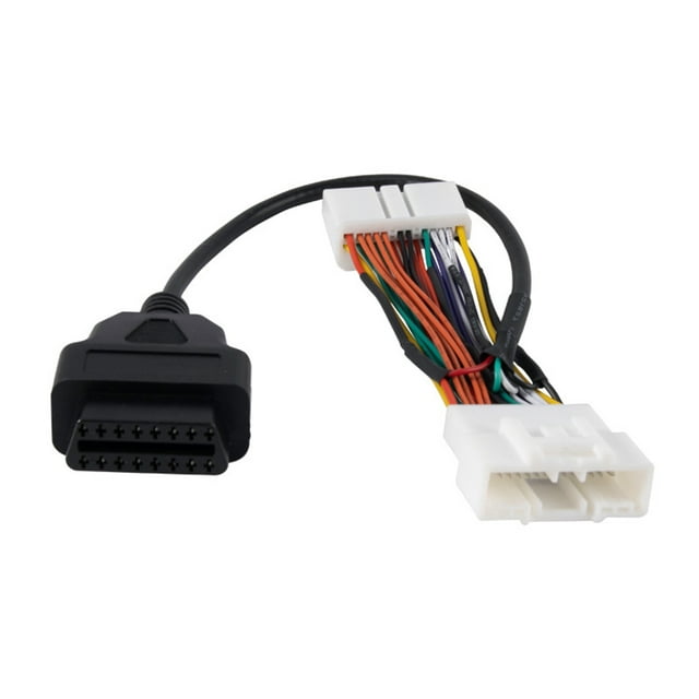 Riwesomey Adaptador de conector de 26 pines Cable de extensión automática herramienta de diagnóstico arnés de cableado de silicona Cables Vehículos, repuestos y accesorios Mis