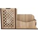 thumbnail image 1 of Tarjetero con portalápices | Estuche organizador de madera para tarjetas de visita, 1 of 5