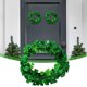 thumbnail image 3 of CaiYueKe St. Patrick's Day Window Clings Decorations, Irish Shamrock Four-Leaf Clover Garland Wreath Stickers, Festive Holiday Party Home Decor, Removable Vinyl Wall Window Decals for Indoor Outdoor, 3 of 6