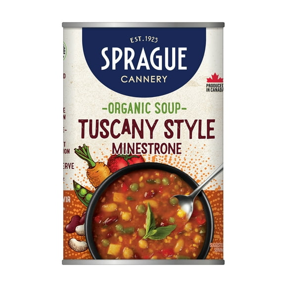 Sprague Organic Tuscany-Style Minestrone Soup