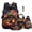 American Flag Tractor, variant on XYZCANDO Capybaras 5 Pcs School Backpack Set with Backpacks Lunch Tote Stationery Pouch Cup Sleeve Key Lanyard Suitable for Kids Girls