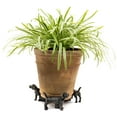 thumbnail image 2 of Potty Feet Decorative Beagle Themed Plant Pot Feet - Bronze Color - Set of 3, 2 of 7