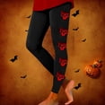 thumbnail image 1 of WILLBEST Pantalones de Yoga Con Estampado de Halloween Para Mujer, Leggings de Entrenamiento de Cintura Alta Para Fitness, Correr y Comodidad Mediana, 1 of 3
