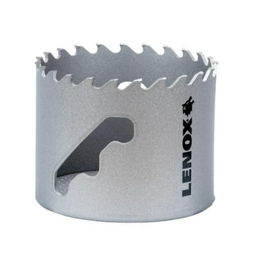 Lenox Speed Slot LXAH321116 Hole Saw, 2-11/16 in Dia, Carbide Cutting Edge