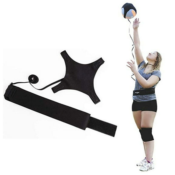 Shenmeida Volleyball Training Equipment Aid Great Trainer for Beginner Adjustable Cord and Waist Length fits Any Volleyball