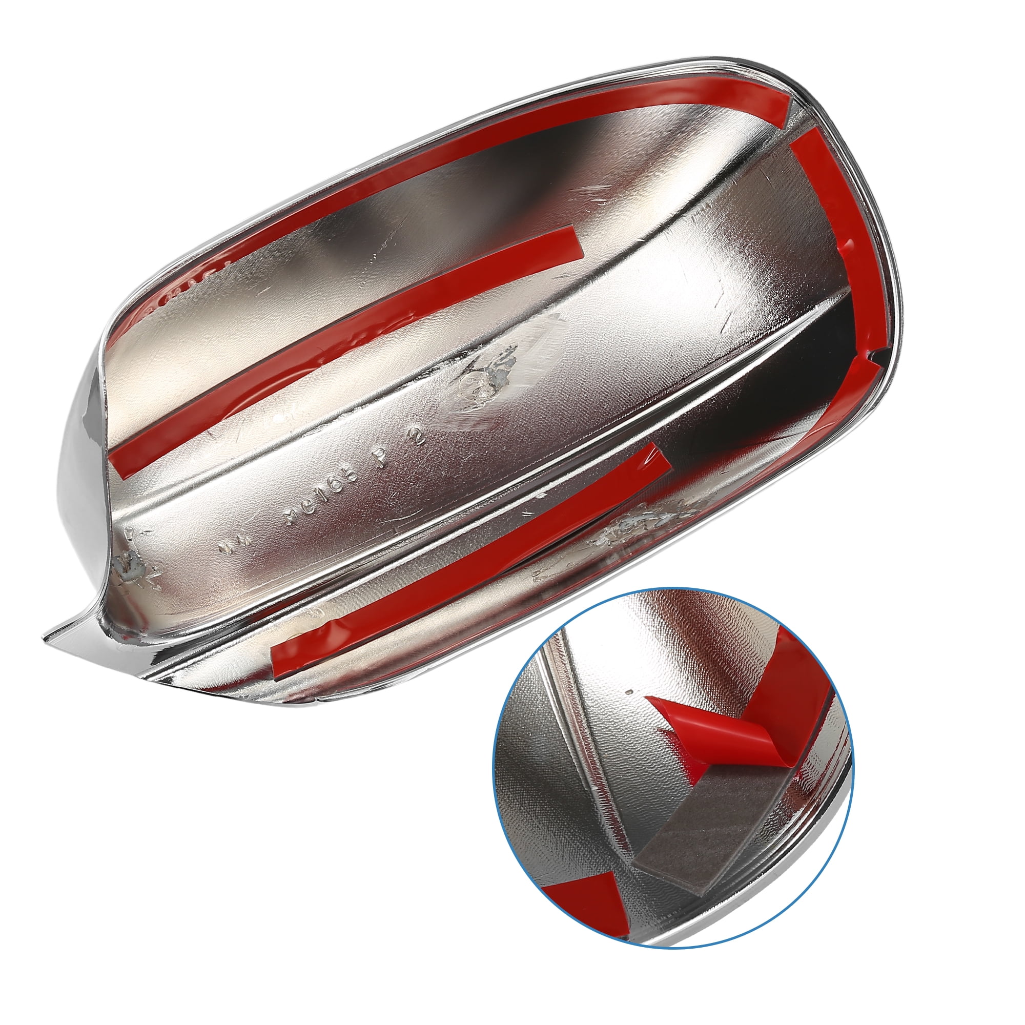 Unique Bargains 1 Pair Chrome Plated Mirror Cover Cap for Dodge Charger 2011-2022