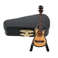 thumbnail image 3 of EeaseCA 1 Set Miniature Electric Guitar Model Guitar Statue Mini Music Instruments, 3 of 8