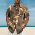 thumbnail image 2 of Men's Summer Short Slim Fit Fashion Breathable Men's Shirt5XL, 2 of 5
