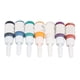 thumbnail image 5 of Colores brillantes y seguros para principiantes y novatos, uso sin complicaciones, juego de 7 tintas para tatuajes vibrantes no tóxicas, botellas de 5 ml, 5 of 8