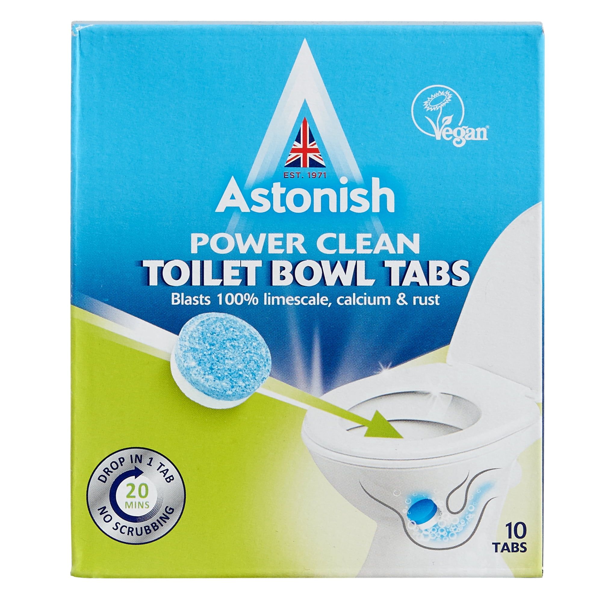 Toilet Loo Bowl Tabs Tablets Limescale Calcium Rust Stains Remover Vegan 