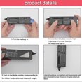 thumbnail image 3 of Diamond Tester Pen,Professional Diamond Detector with 60X Mini LED Magnifying, Diamond Test Pen for, 3 of 5