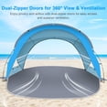 thumbnail image 3 of Carpa de playa Gorich con protección UPF50+ para 6 a 7 personas, ligera, 3 of 7