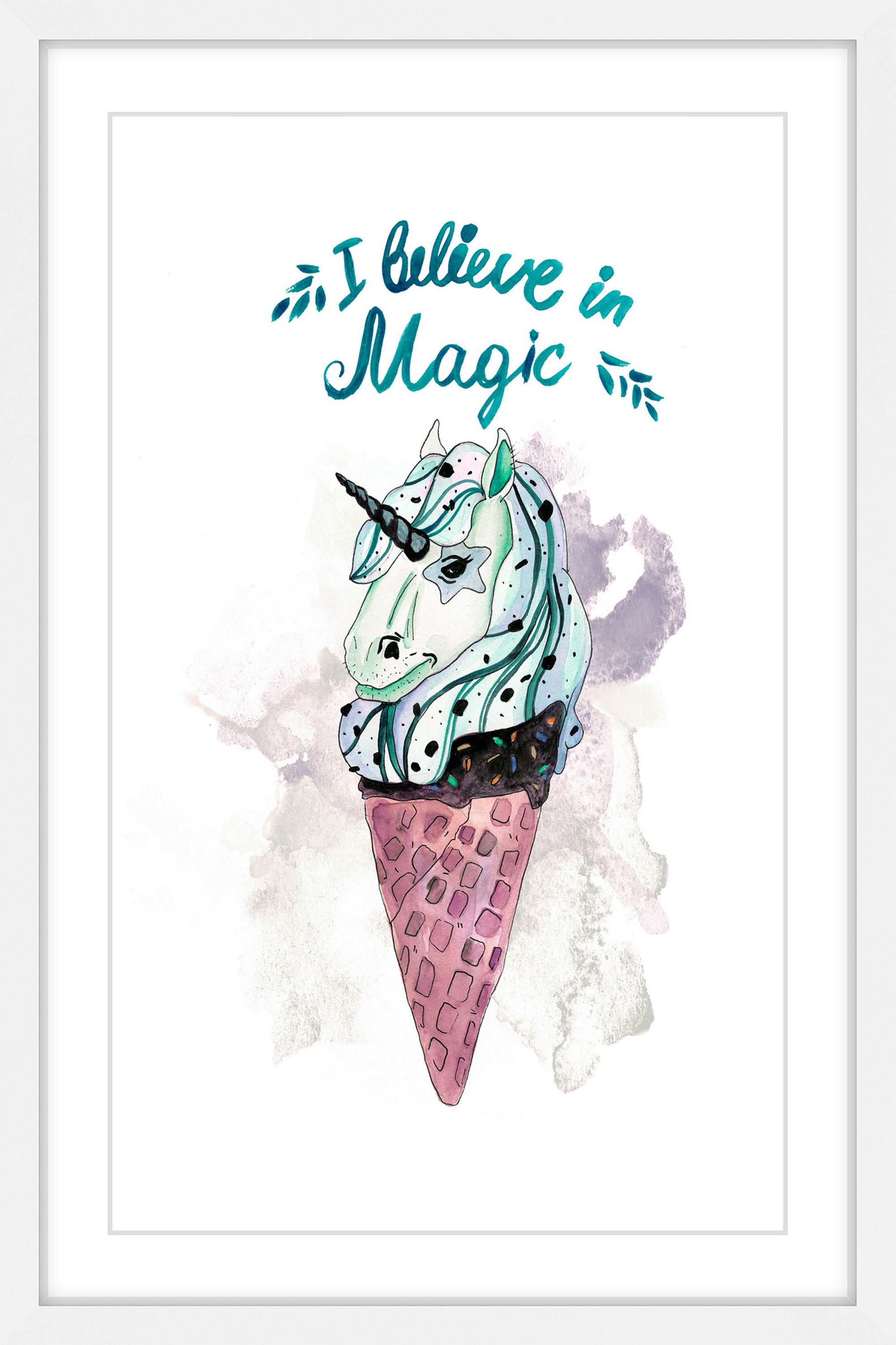 I Believe in Magic Framed Painting Print