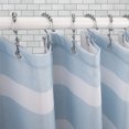 thumbnail image 2 of Acero inoxidable ganchos para cortinas de ducha anillos de varilla de baño de doble deslizamiento resistentes a la oxidación, plateados 12 Piezas Jumpingount HA001426-01, 2 of 6