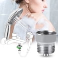 thumbnail image 2 of DPTALR Supercharging Shower Hose Stainless Steel Supercharging Exhaust Water Saving, 2 of 6