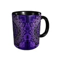 thumbnail image 1 of Purple Mandala Full-frame dual-color ceramic mug, 1 of 5