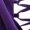 Purple, variant on Zpanxa Dresses for Women, Lantern Sleeve V Neck Tie Waist Flowy Mini with Crisscross Lace Up Detail