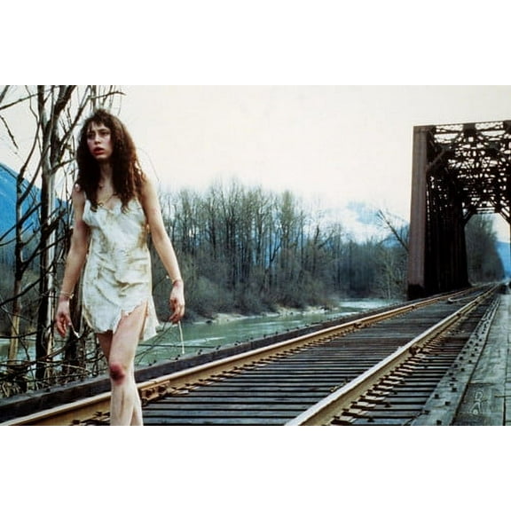 Twin Peaks Barefoot Girl On Train Tracks 24x36 Poster