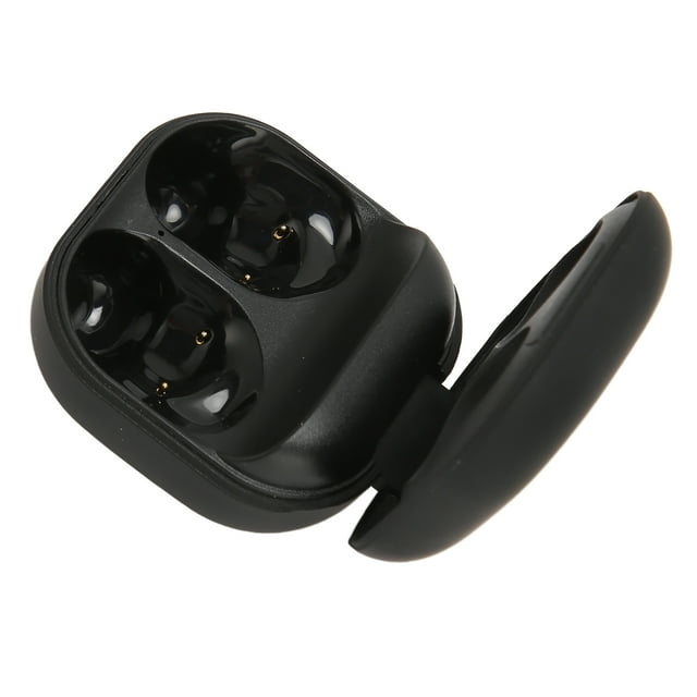 Earbuds Charging Case, Portable Black Earphone Case Replacement USB C Charging 450mAh Pairing Sync Button for Buds Pro SM R190