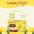 thumbnail image 2 of Celestial Seasonings Lemon Zinger Caffeine-Free Herbal Tea Bags (20 Count), 2 of 8
