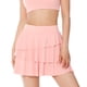 thumbnail image 1 of Pantalones cortos de yoga para mujer, falda holgada de dos piezas, secado rápido, para correr, fitness y tenis, 1 of 3