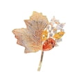 thumbnail image 4 of Broche de mujer,broche de hoja de arce para mujer vestido de moda,broche de diamantes de imitación para el pecho broche de solapa para traje,joyería elegante regalos del día de San Valentín, 4 of 8