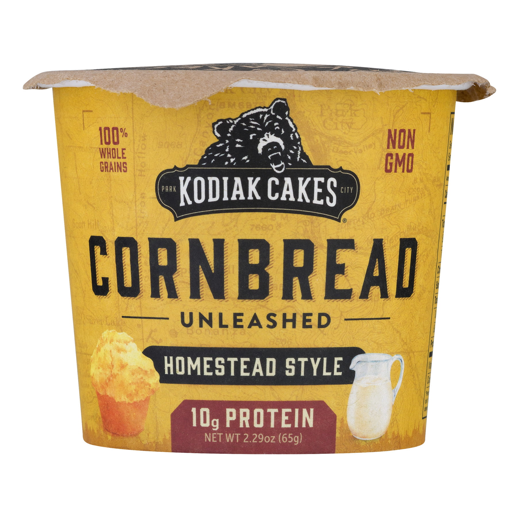 Kodiak Cakes Unleashed Cornbread Homestead Style, 2.29 OZ ...