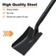 thumbnail image 4 of Pala cuadrada Pragmatist, 110 cm, mango de metal, color negro, 4 of 7