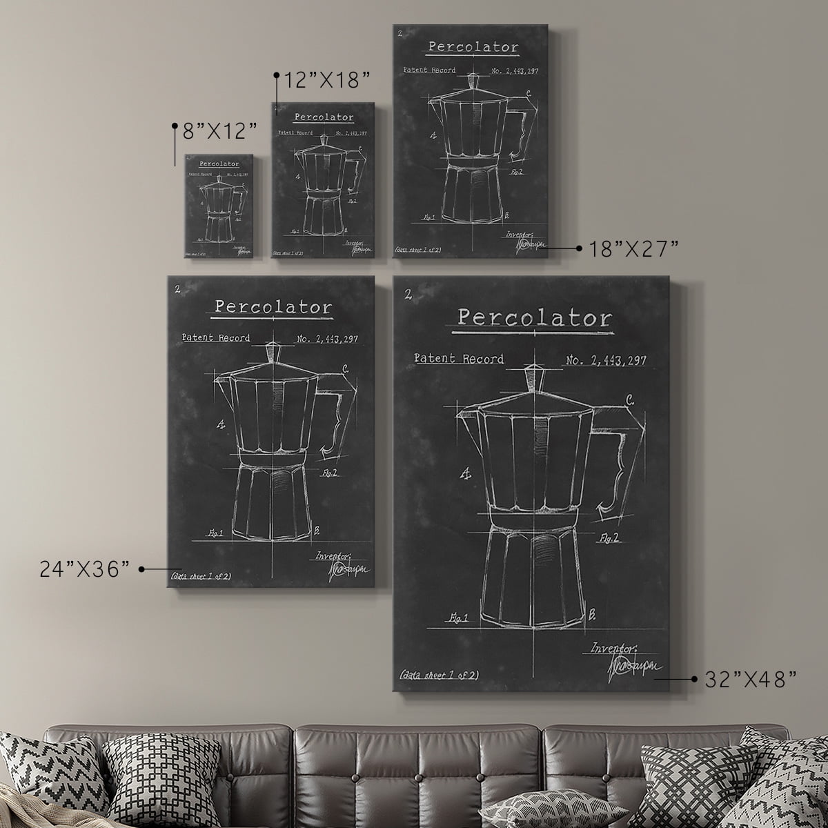 Morning Routine VI Premium Gallery Wrapped Canvas - Ready to Hang