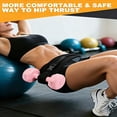thumbnail image 3 of BESTSKY Hip Thrust Holder Belt: Wide Padded Support Belt for Barbell/Dumbbell/Kettlebell for Home Workouts,Adjustable Strap Non-Slip Safety Comfort Squats & Strength Exercises, 3 of 7