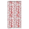 thumbnail image 1 of ABPHQTO Love Heart Sketch Corazones Cortina de ducha de poliéster impermeable y ganchos 90x180 cm, 1 of 1
