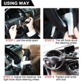 thumbnail image 5 of Steering Wheel Lock Anti Theft Car Device Universal Theft Prevention Car Lock Heavy Duty Secure, 5 of 5